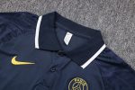 PSG 23-24 Polo Shirt Navy Blue - 图片 6
