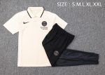 PSG 23-24 Polo Shirt Earth Yellow - 图片 2