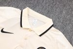 PSG 23-24 Polo Shirt Earth Yellow - 图片 6