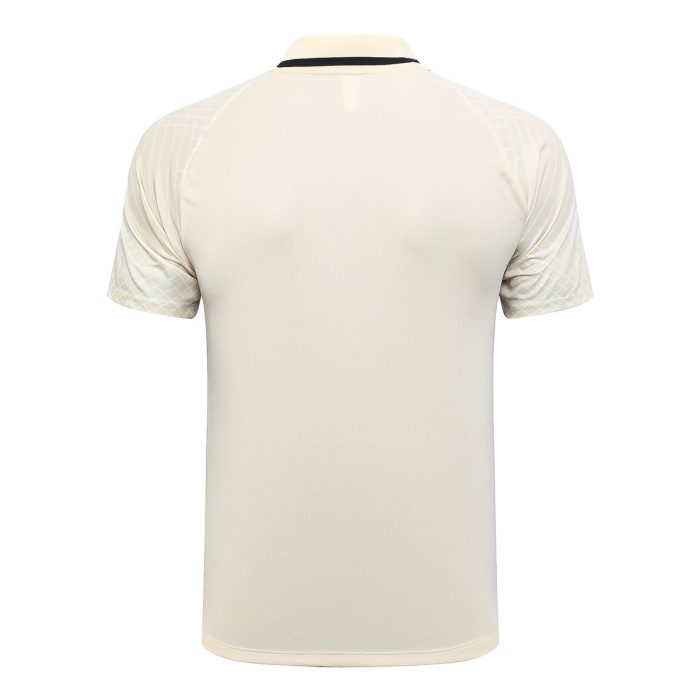 PSG 23-24 Polo Shirt Earth Yellow - 图片 7
