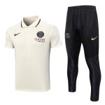 PSG 23-24 Polo Shirt Earth Yellow - 图片 8