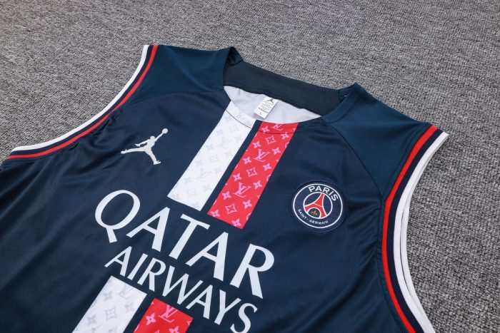 PSG 23/24 Jordan Blue Vest - 图片 6