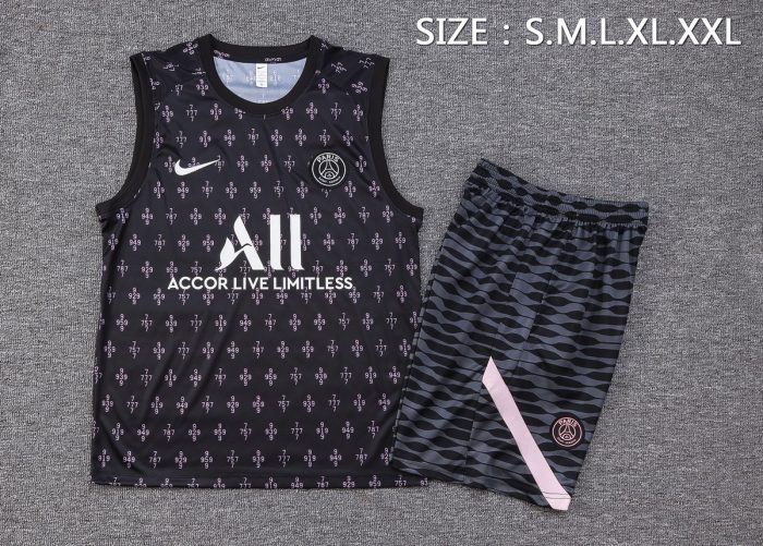 Paris Saint-Germain 23-24 Black Vest - 图片 2