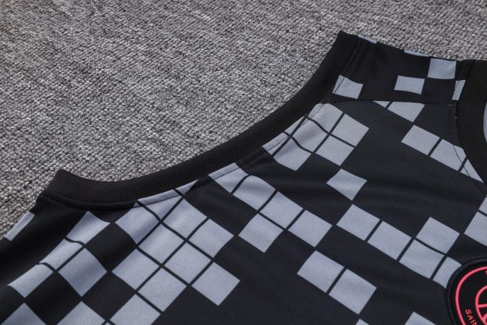 PSG 23/24 Black Grey Vest (Spray Ink) - 图片 6