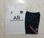 PSG 23/24 Jordan White Vest (Spray Ink) - 图片 9