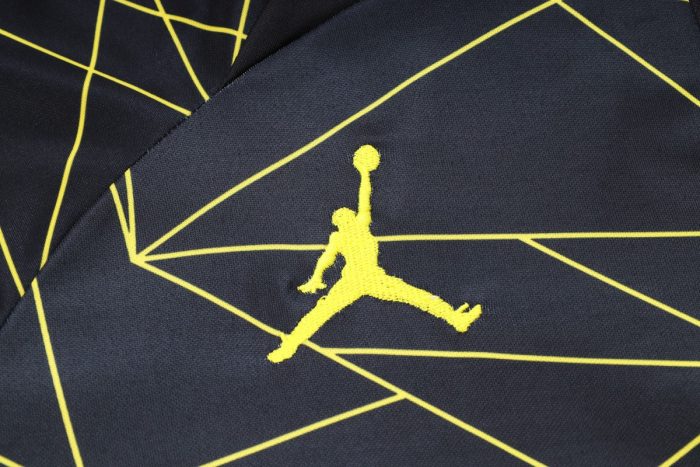 PSG 23-24 Jordan Black Training T-Shirt - 图片 5