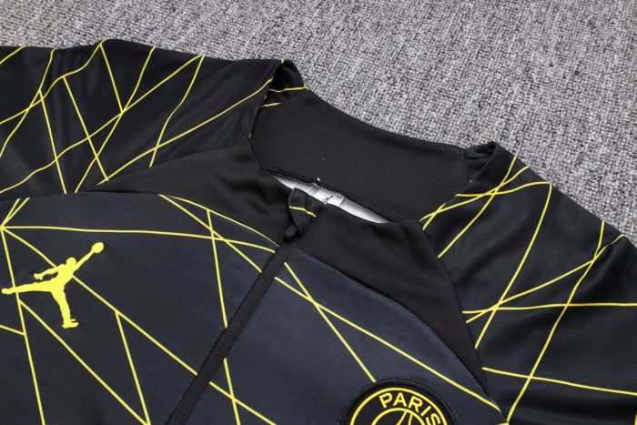 PSG 23-24 Jordan Black Training T-Shirt - 图片 6