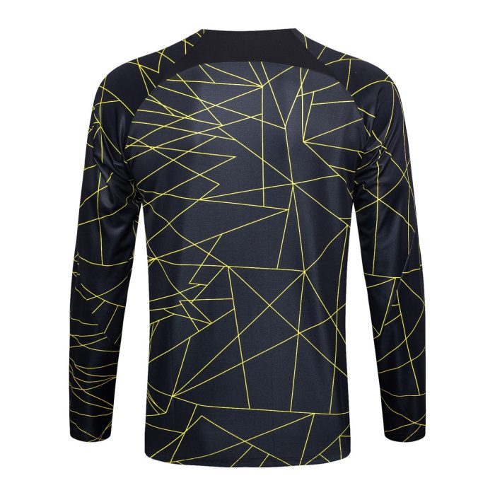 PSG 23-24 Jordan Black Training T-Shirt - 图片 7