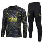 PSG 23-24 Jordan Black Training T-Shirt - 图片 8