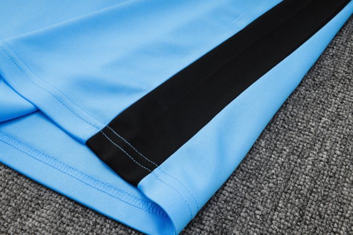 Paris Saint-Germain 23-24 Half-Zip Jacket Light Blue - 图片 5