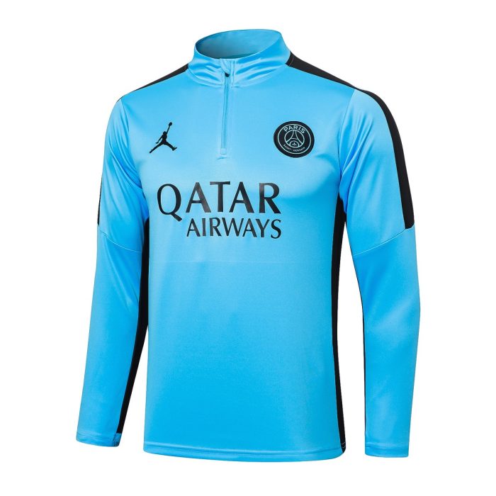Paris Saint-Germain 23-24 Half-Zip Jacket Light Blue - 图片 8