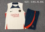 Paris PSG 23-24 Vest Apricot - 图片 2