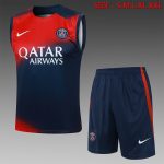 Paris Saint-Germain 23/24 Red Spray Print Vest
