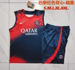 Paris Saint-Germain 23/24 Red Spray Print Vest - 图片 9