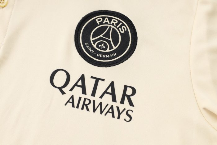 Paris Saint-Germain 24-25 Polo Shirt Apricot - 图片 5