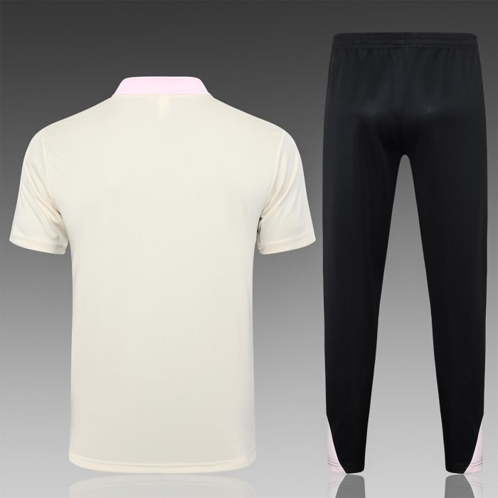 Paris Saint-Germain 24-25 Polo Shirt Apricot - 图片 6