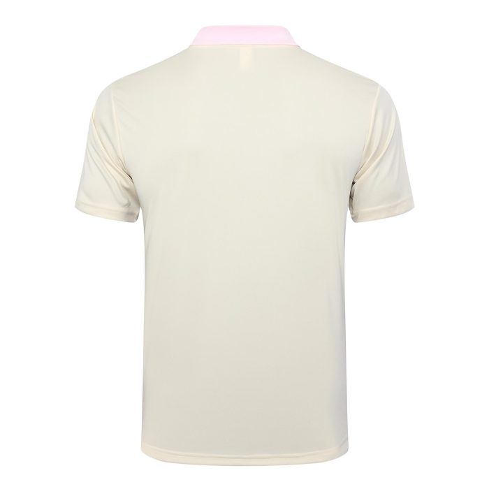 Paris Saint-Germain 24-25 Polo Shirt Apricot - 图片 7