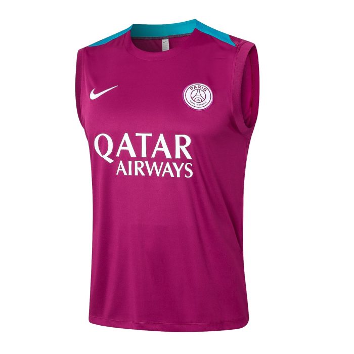 Paris Saint-Germain 24-25 Purple Red Vest - 图片 8