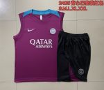 Paris Saint-Germain 24-25 Purple Red Vest - 图片 9