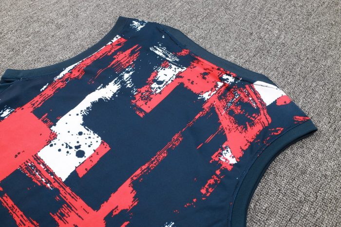 Paris Saint-Germain 24-25 Blue Splatter Vest - 图片 3