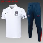 Paris Saint-Germain 24-25 White Splatter Polo Shirt