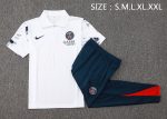 Paris Saint-Germain 24-25 White Splatter Polo Shirt - 图片 2