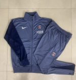 Paris Saint-Germain (PSG) Grey Children's Long Zipper Jacket - 图片 4