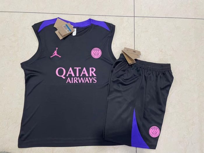 Paris Saint-Germain 24-25 Black Vest - 图片 9