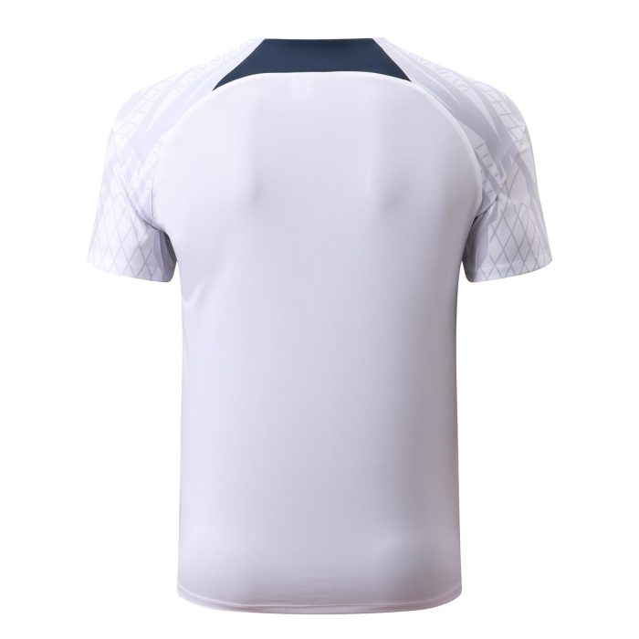 Nike Paris Saint-Germain 22-23 White Short Sleeve Training Suit with Pants - 图片 8