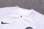 PSG 22-23 White Half-Zip Jacket (Spray Print) - 图片 6