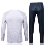 PSG 22-23 White Half-Zip Jacket (Spray Print) - 图片 7
