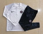 PSG 22-23 White Half-Zip Jacket (Spray Print) - 图片 9