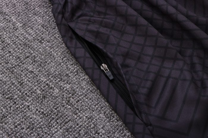 PSG 22/23 Jordan Black Half-Zip Jacket - 图片 3
