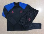 PSG 22/23 Jordan Black Half-Zip Jacket - 图片 9