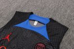 PSG 22/23 Jordan Black Vest (Spray Ink) - 图片 6