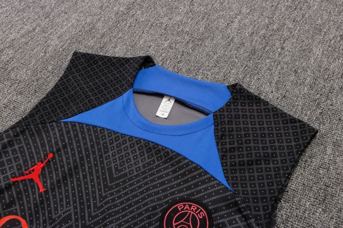 PSG 22/23 Jordan Black Vest (Spray Ink) - 图片 6