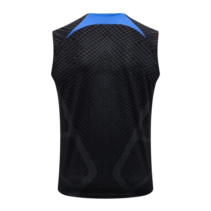PSG 22/23 Jordan Black Vest (Spray Ink) - 图片 7