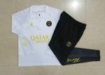 PSG 23/24 Jordan Half-Zip Jacket White - 图片 9