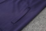 PSG 23-24 Half-Zip Hoodie Dark Purple - 图片 5