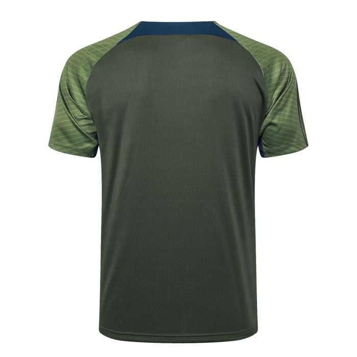 Paris Saint-Germain 24-25 Jordan Dark Green Short Sleeve Training Shirt - 图片 7