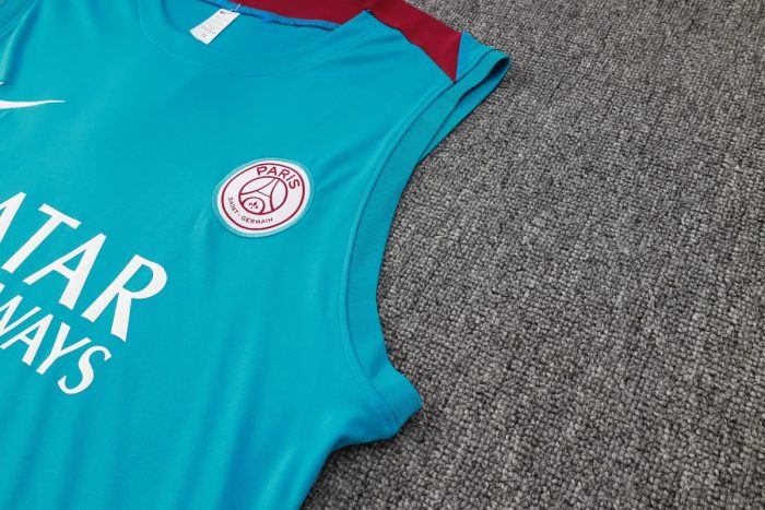 Paris Saint-Germain 24/25 Vest Lake Blue - 图片 5