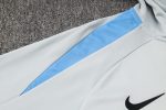 PSG 24-25 Half-Zip Hoodie Light Gray - 图片 6