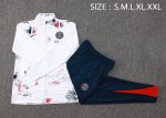 Paris Saint-Germain 24/25 White Spray Print Long Zip Jacket - 图片 2