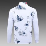 Paris Saint-Germain 24/25 White Spray Print Long Zip Jacket - 图片 7