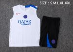 Paris PSG White Vest - 图片 2