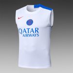 Paris PSG White Vest - 图片 8