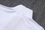PSG 2025/26 Long Zip Jacket White - 图片 3