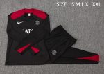 PSG 24-25 Black Half-Zip Jacket - 图片 2