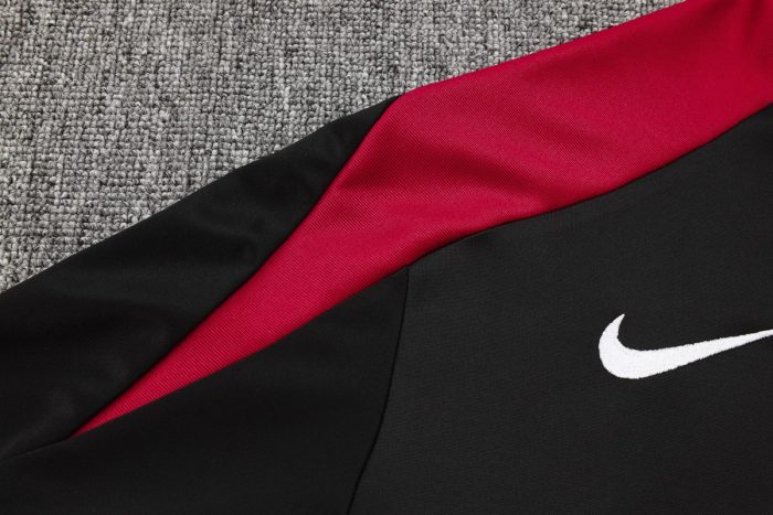 PSG 24-25 Black Half-Zip Jacket - 图片 5