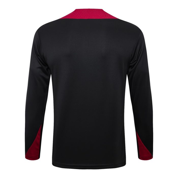 PSG 24-25 Black Half-Zip Jacket - 图片 7